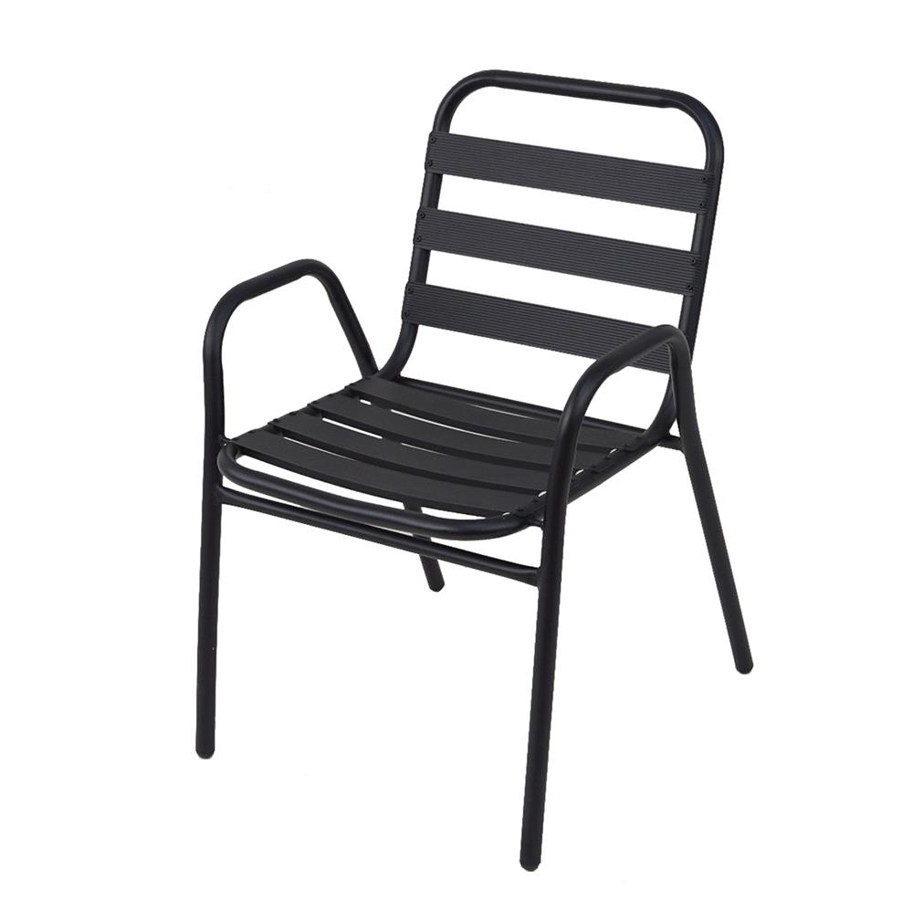 เก้าอี้เหล็ก SPRING NELLY สีดำ_1