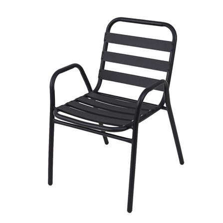 เก้าอี้เหล็ก SPRING NELLY สีดำ