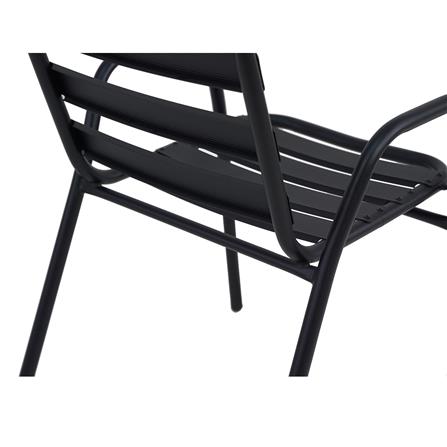 เก้าอี้เหล็ก SPRING NELLY สีดำ_4