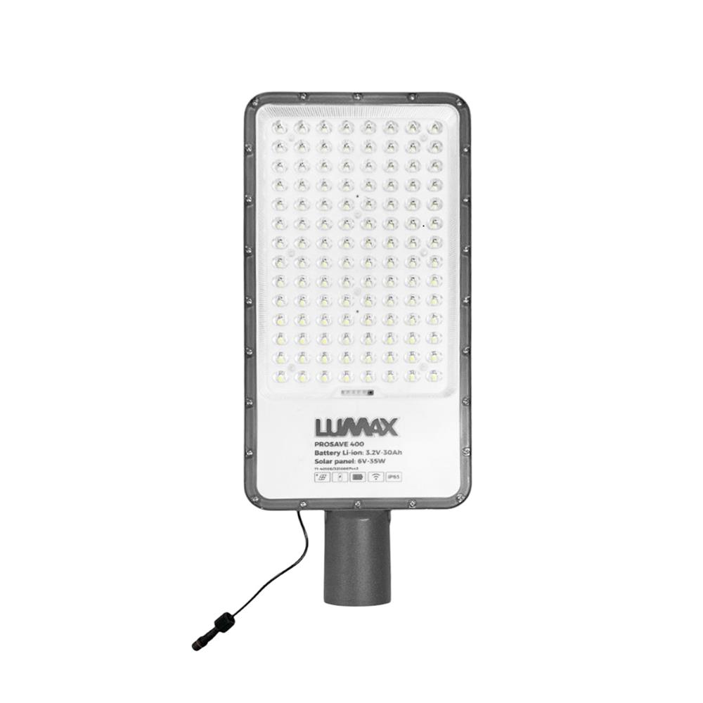 ไฟถนน SOLAR LUMAX 74-00064 600 วัตต์ DAYLIGHT สีเทา