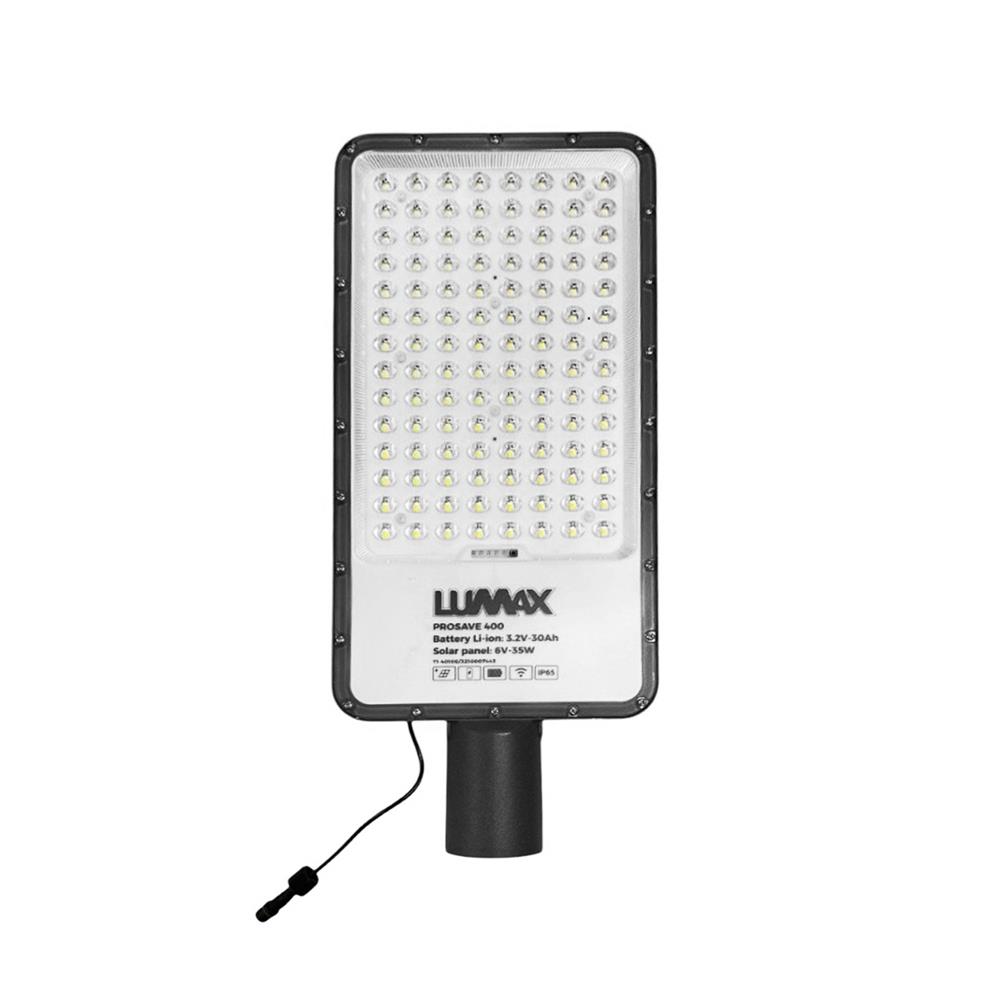 ไฟถนน SOLAR LUMAX 74-00059 400 วัตต์ DAYLIGHT สีเทา
