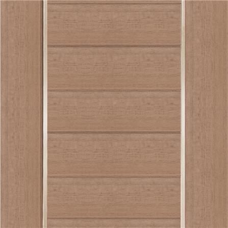 ประตูภายในโพลีสไตรีน ไม่เจาะลูกบิด LINEDEKOR DTD02G 90x200 ซม. สีสักด้าน_1