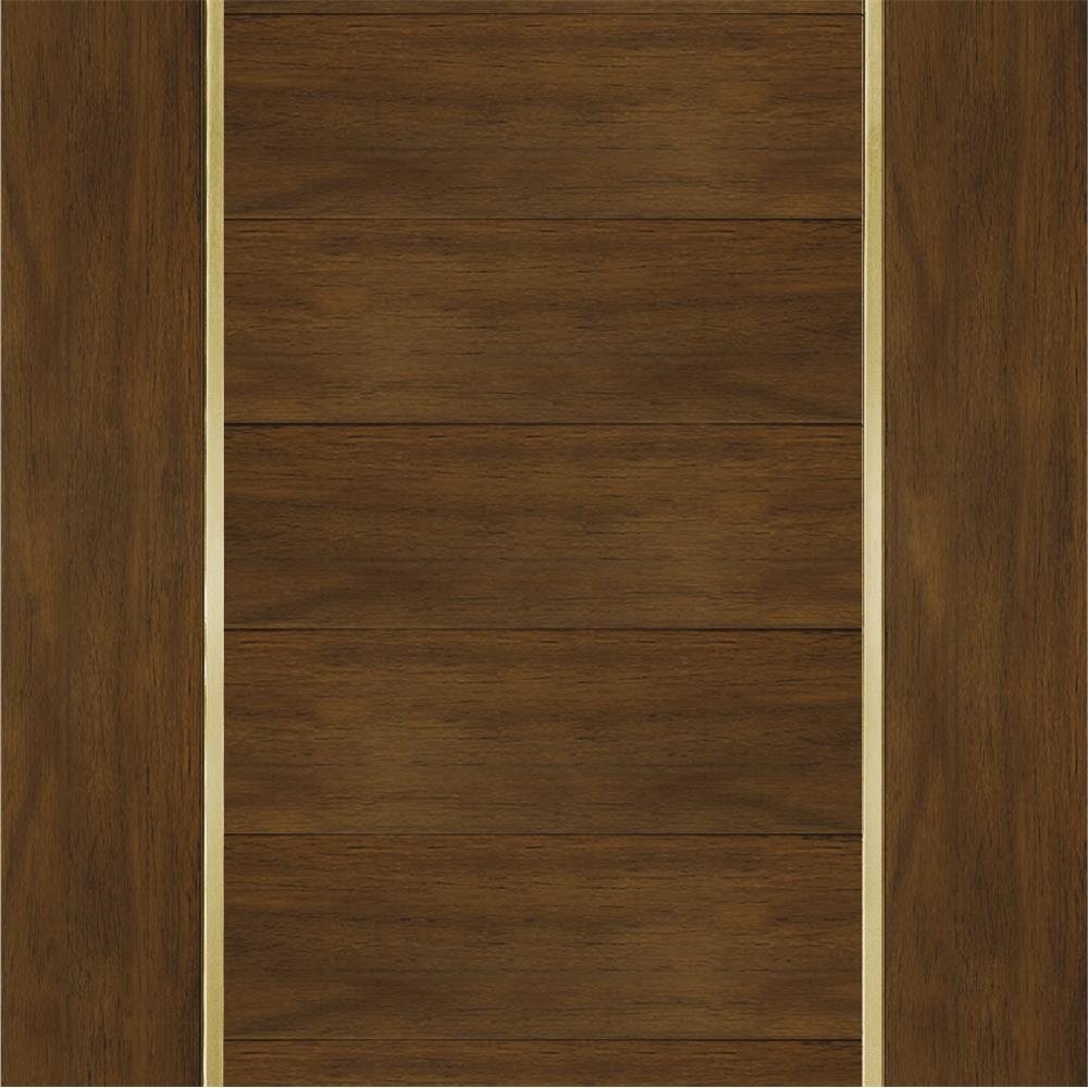 ประตูภายในโพลีสไตรีน ไม่เจาะลูกบิด LINEDEKOR DTD02G 90x200 ซม. สีโอ๊คด้าน