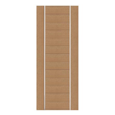 ประตูภายในโพลีสไตรีน ไม่เจาะลูกบิด LINEDEKOR DTD02S 90x200 ซม. สีสักด้าน_0