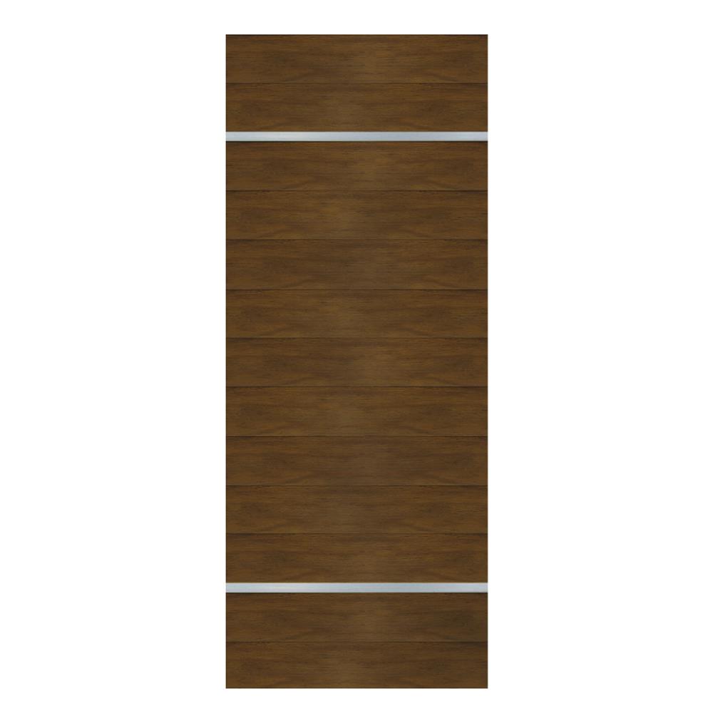 ประตูภายในโพลีสไตรีน ไม่เจาะลูกบิด LINEDEKOR DTD01S 80x200 ซม. สีโอ๊คด้าน