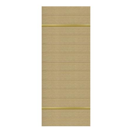 ประตูภายในโพลีสไตรีน ไม่เจาะลูกบิด LINEDEKOR DTD01G 90x200 ซม. สีบีชด้าน