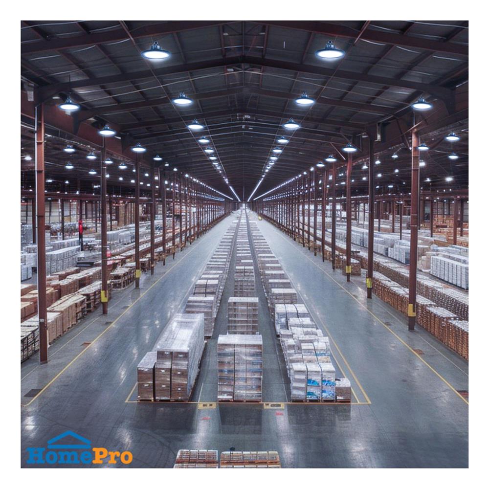 โคมไฮเบย์ LED SHINING NOVA 100 วัตต์ DAYLIGHT สีดำ