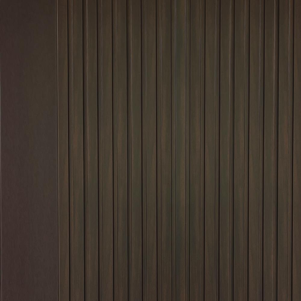 ประตูภายในโพลีสไตรีน ไม่เจาะลูกบิด LINEDEKOR VETICAL 80x200 ซม. สีโอ๊ค