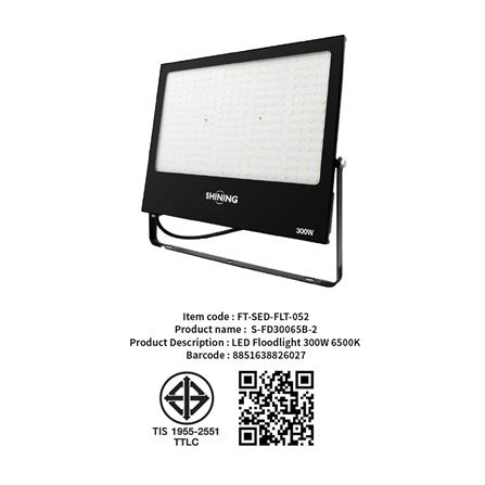 สปอตไลท์ภายนอก LED SHINING S-FD30065B-2 300 วัตต์ DAYLIGHT_8