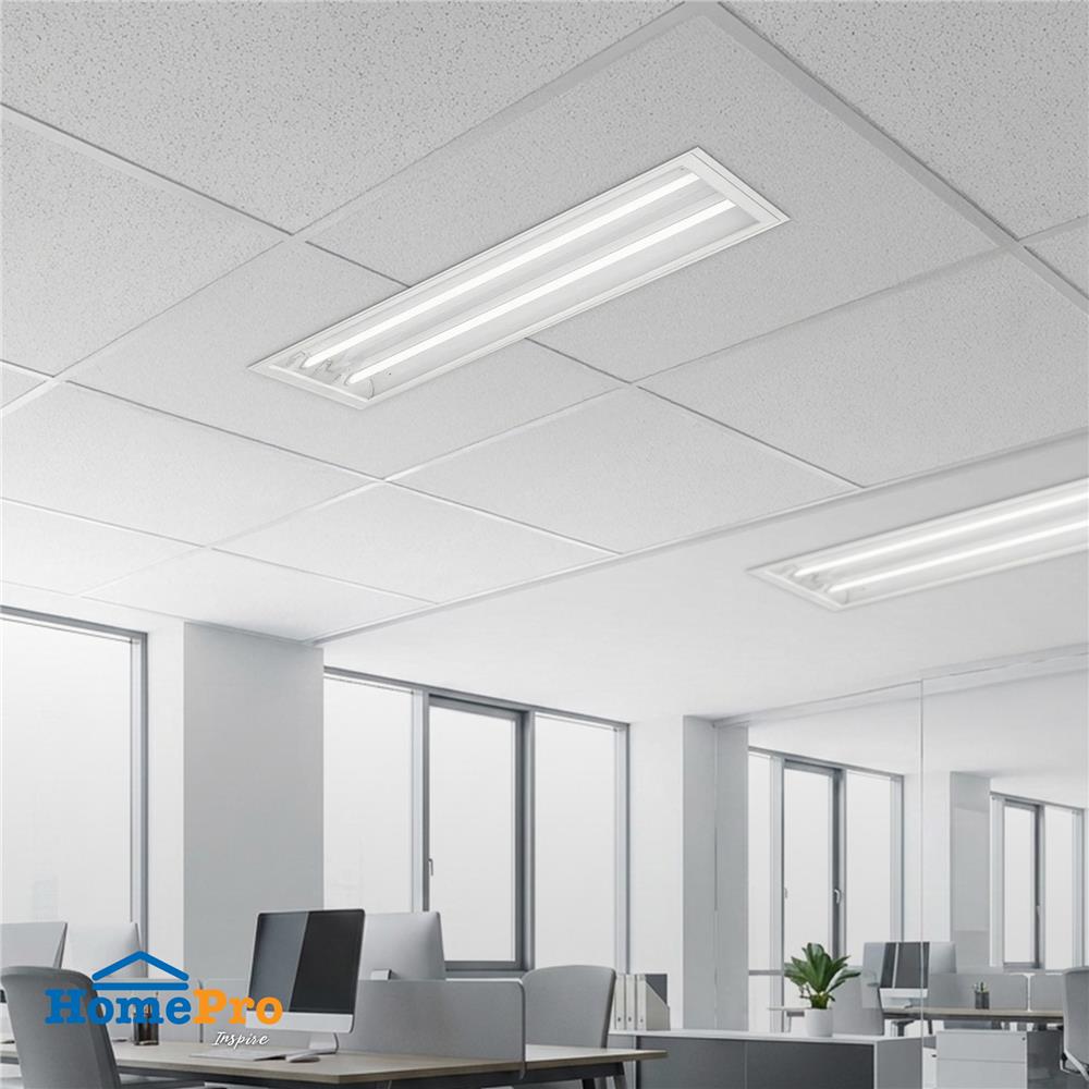 โคมฝังฝ้า CARINI SPARK OP DE 2X120 ซม. สีใส