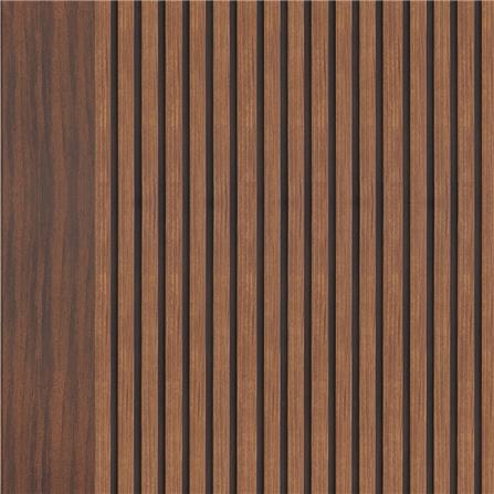 ประตูภายในโพลีสไตรีน ไม่เจาะลูกบิด LINEDEKOR VETICAL 90x200 ซม. สีโรสวู้ด_1