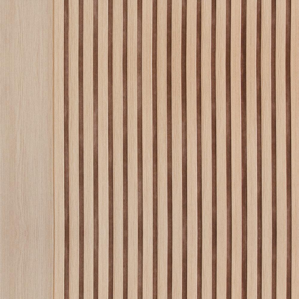 ประตูภายในโพลีสไตรีน ไม่เจาะลูกบิด LINEDEKOR VETICAL 80x200 ซม. สีบีช