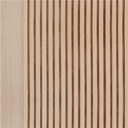 ประตูภายในโพลีสไตรีน ไม่เจาะลูกบิด LINEDEKOR VETICAL 80x200 ซม. สีบีช_1