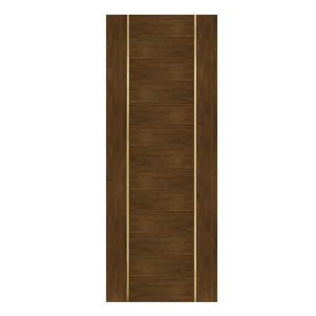 ประตูภายในโพลีสไตรีน ไม่เจาะลูกบิด LINEDEKOR DTD02G 70x200 ซม. สีโอ๊คด้าน