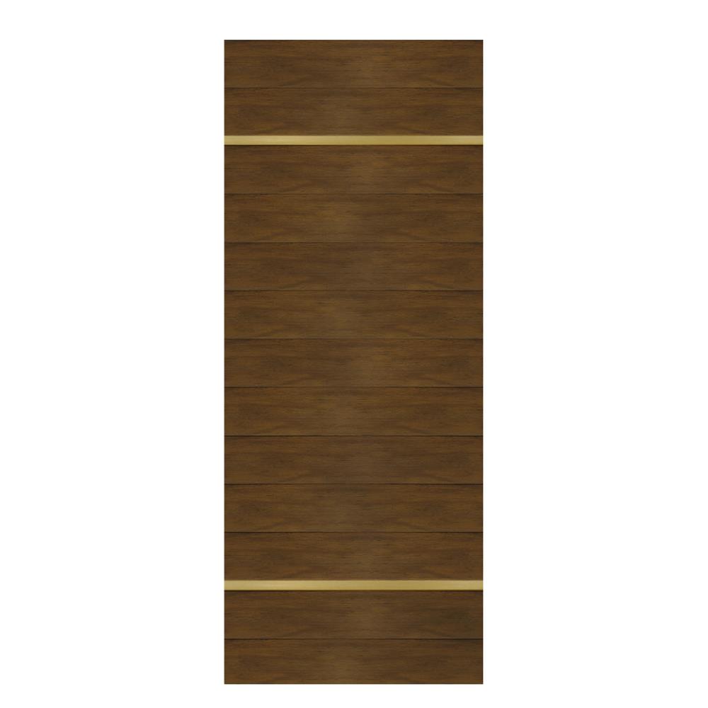 ประตูภายในโพลีสไตรีน ไม่เจาะลูกบิด LINEDEKOR DTD01G 80x200 ซม. สีโอ๊คด้าน