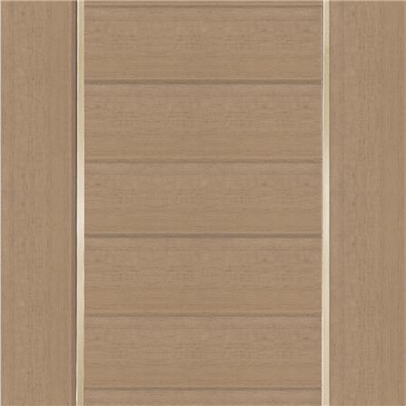 ประตูภายในโพลีสไตรีน ไม่เจาะลูกบิด LINEDEKOR DTD02G 80x200 ซม. สีสักด้าน_1