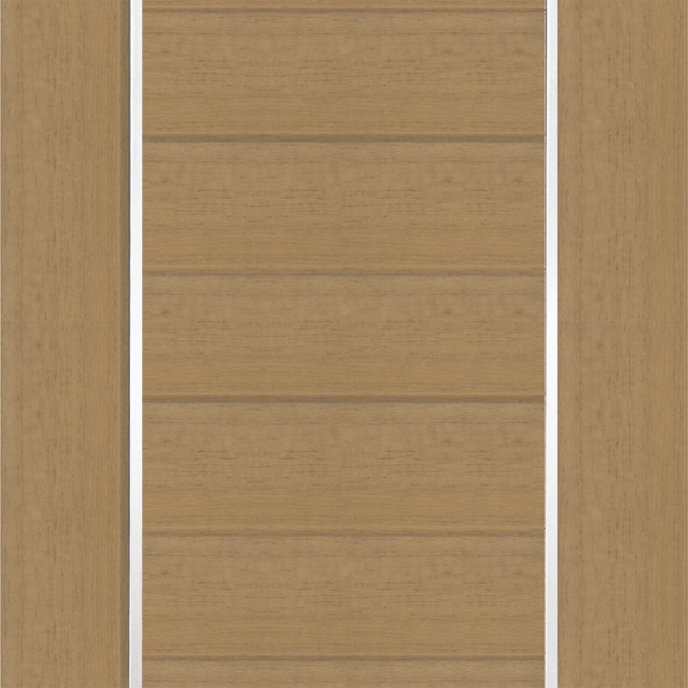 ประตูภายในโพลีสไตรีน ไม่เจาะลูกบิด LINEDEKOR DTD02S 70x200 ซม. สีสักด้าน