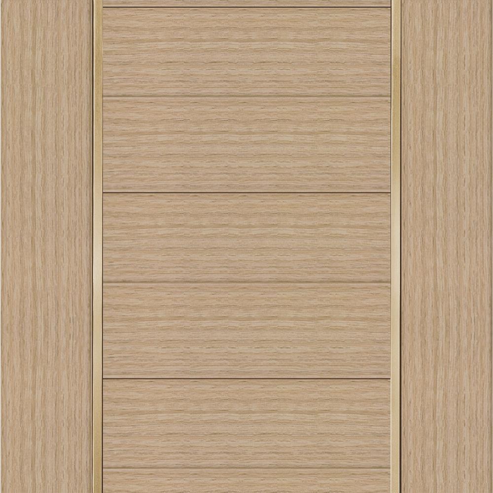 ประตูภายในโพลีสไตรีน ไม่เจาะลูกบิด LINEDEKOR DTD02G 70x200 ซม. สีบีชด้าน