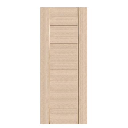 ประตูภายในโพลีสไตรีน ไม่เจาะลูกบิด LINEDEKOR DTD02G 80x200 ซม. สีบีชด้าน