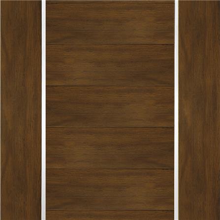 ประตูภายในโพลีสไตรีน ไม่เจาะลูกบิด LINEDEKOR DTD02S 80x200 ซม. สีโอ๊คด้าน_1