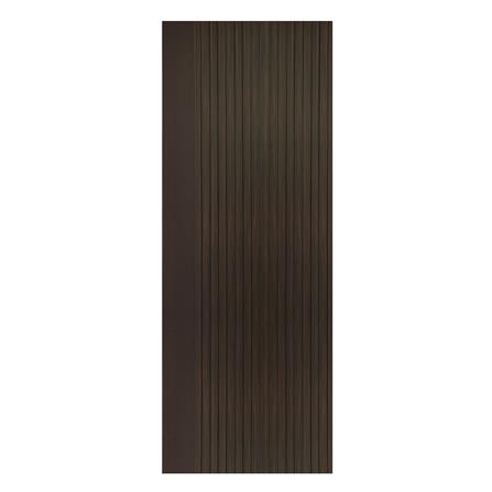 ประตูภายในโพลีสไตรีน ไม่เจาะลูกบิด LINEDEKOR VETICAL 70x200 ซม. สีโอ๊ค