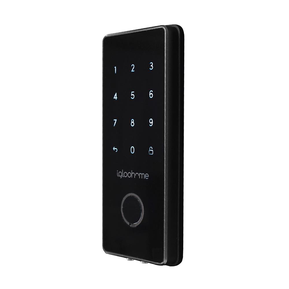 กลอนดิจิตอล KUDOS F8066088 สีดำ