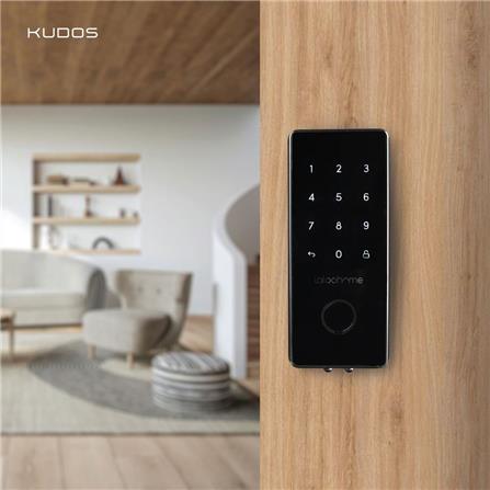 กลอนดิจิตอล KUDOS F8066088 สีดำ_4