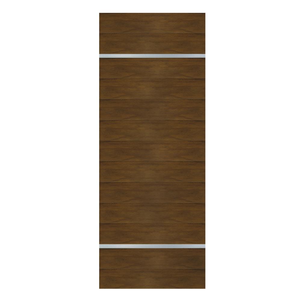 ประตูภายในโพลีสไตรีน ไม่เจาะลูกบิด LINEDEKOR DTD01S 70x200 ซม. สีโอ๊คด้าน