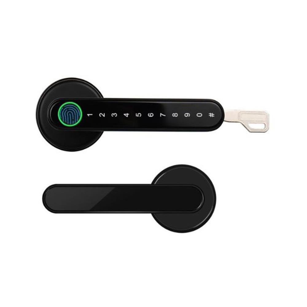 กลอนดิจิตอล KUDOS F8069048 สีดำ