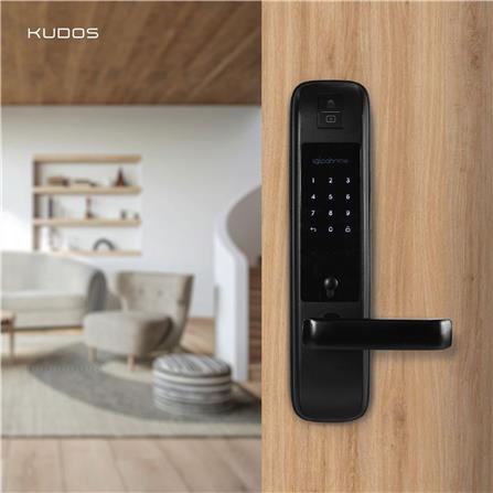 กลอนดิจิตอล KUDOS F8066098 สีดำ_4