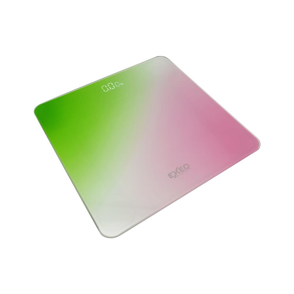 เครื่องชั่งน้ำหนักดิจิทัล&nbsp;EXEO EB3429 สีชมพู/เขียว