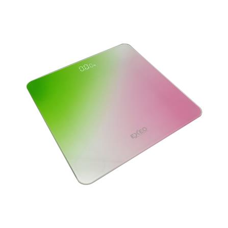 เครื่องชั่งน้ำหนักดิจิทัล EXEO EB3429 สีชมพู/เขียว_1
