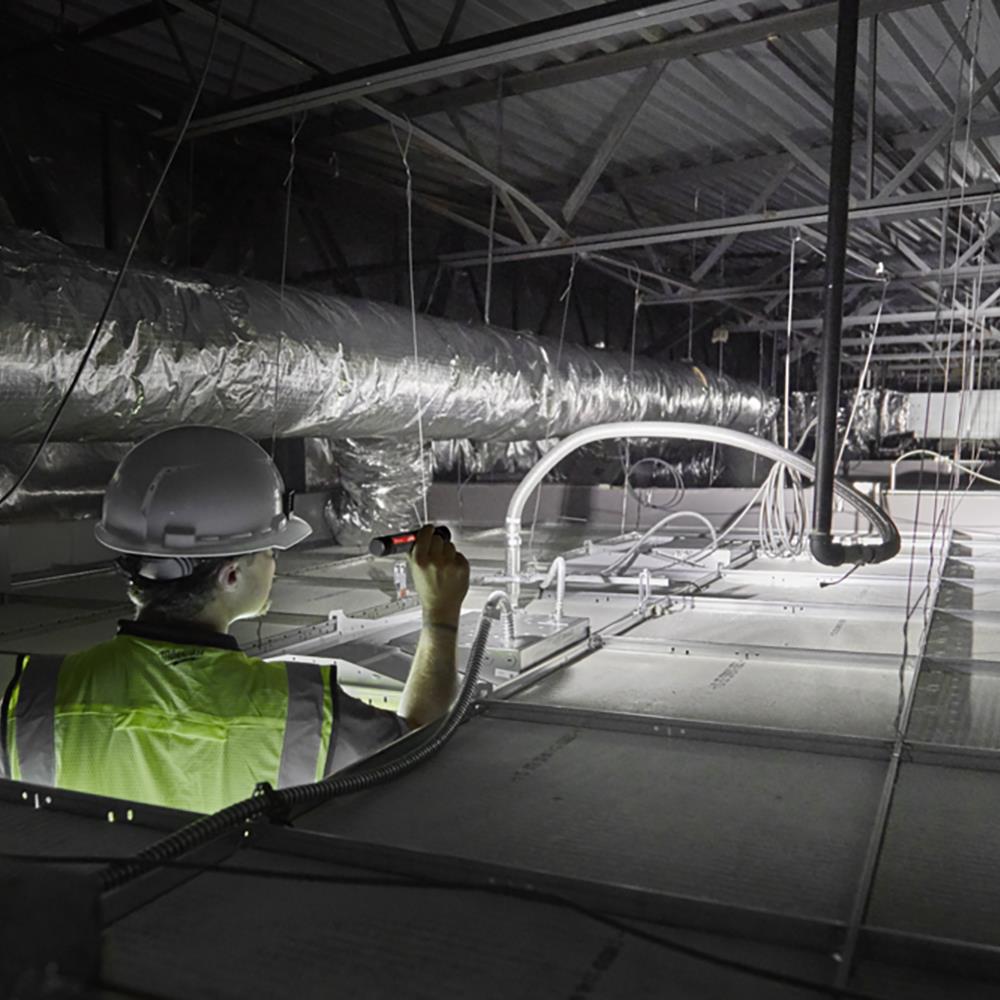 ไฟฉายหมุนปรับแสง LED MILWAUKEE L4 TMLED-301 ASIA 4 โวลต์