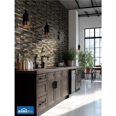 โมเสคแก้ว 30x30 ซม. GLASCERA บราวน์ ฮาร์ท_6