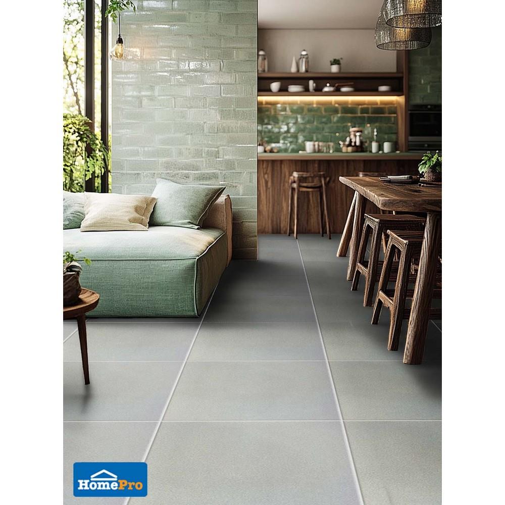 กระเบื้องพื้นพอร์ซเลน 60x60 ซม. DURAGRES พาร์ค ไลท์ เกรย์ แมท A 1.44 ตร.ม.