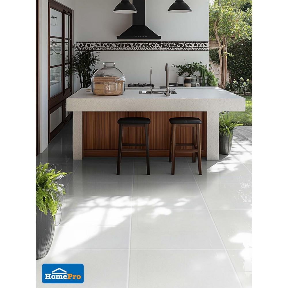 กระเบื้องพื้นพอร์ซเลน 60x60 ซม. DURAGRES พาร์ค ไลท์ เกรย์ แมท A 1.44 ตร.ม.