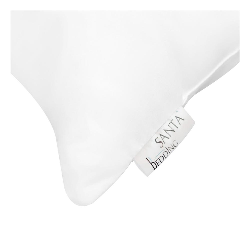 หมอนหนุน SANTA BEDDING 7D 19X29 นิ้ว สีขาว