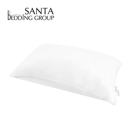 หมอนหนุน SANTA BEDDING 7D 19X29 นิ้ว สีขาว_0