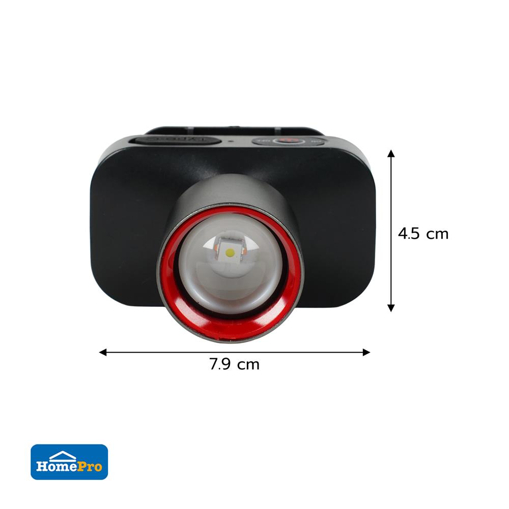 ไฟฉายคาดหัว LED ELECKTA HEL02 800 ลูเมน 20 วัตต์ DAYLIGHT