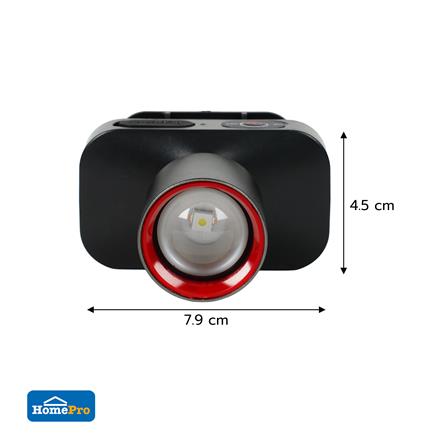 ไฟฉายคาดหัว LED ELECKTA HEL02 800 ลูเมน 20 วัตต์ DAYLIGHT_6