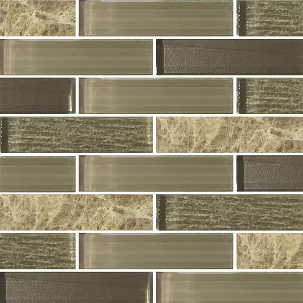 โมเสคแก้ว 30x30 ซม. GLASCERA ครีม ฮาร์ท