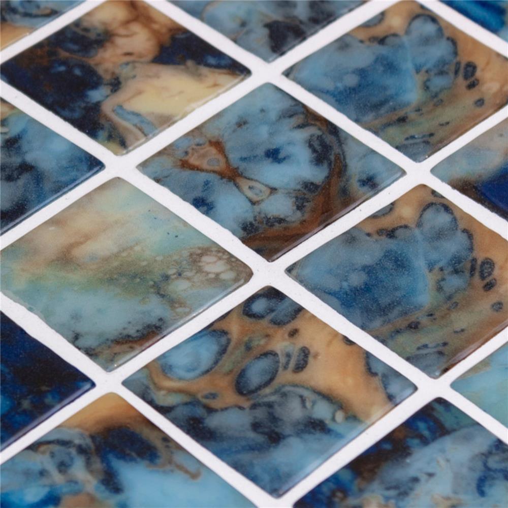 โมเสคแก้ว 30x30 ซม. GLASCERA เพนตา ปริ๊นท์