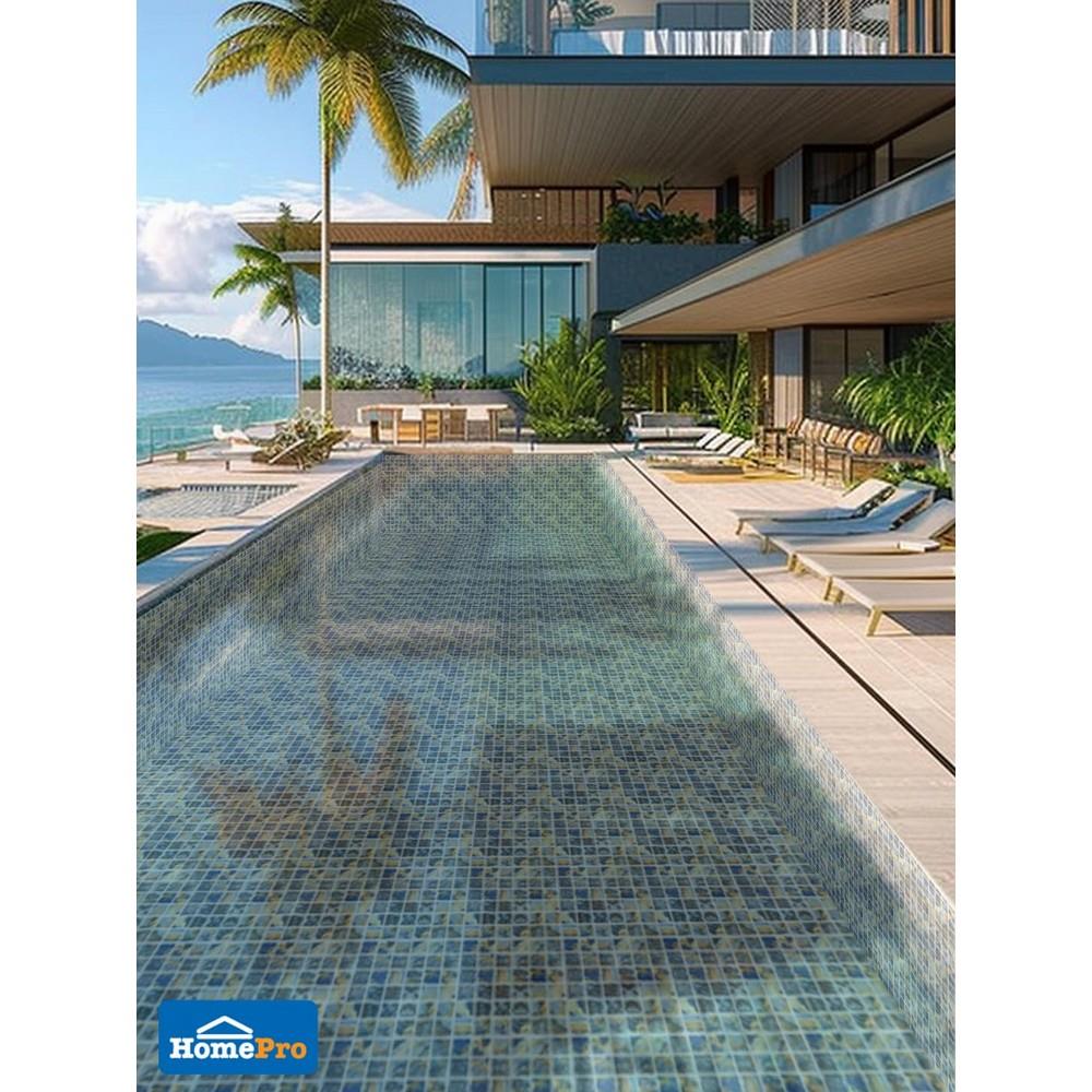 โมเสคแก้ว 30x30 ซม. GLASCERA เพนตา ปริ๊นท์