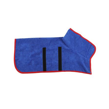 ชุดคลุมอาบน้ำสัตว์เลี้ยง PETUS ไซซ์ M สีน้ำเงิน_0