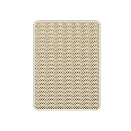 แผ่นดักทรายแมว PETUS 75X55 ซม. สีเบจ_0