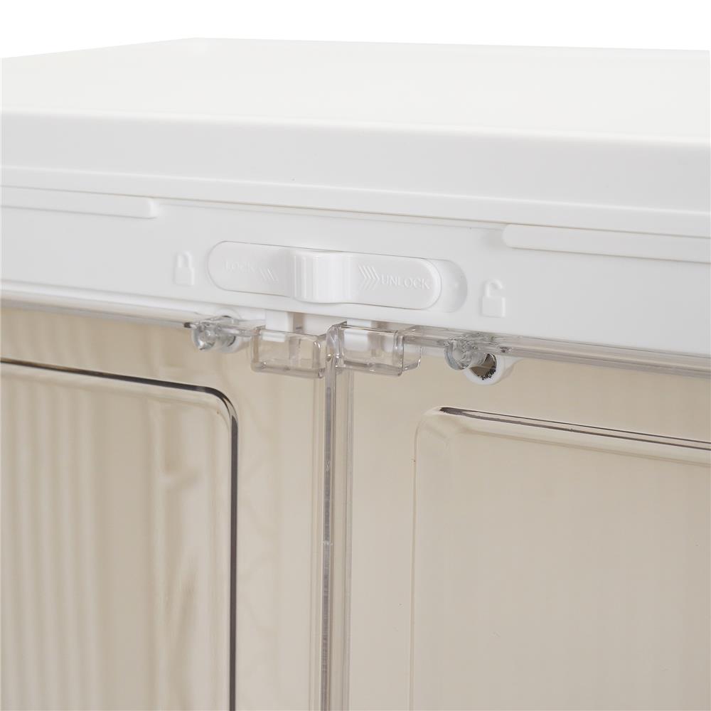 กล่องบานเปิด STACKO SUNA SIZE XL 70.5x41x37.8 ซม. สีขาว