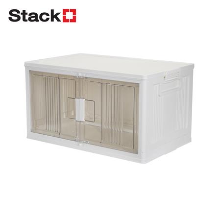 กล่องบานเปิด STACKO SUNA SIZE L 63x39.2x34 ซม. สีขาว_0