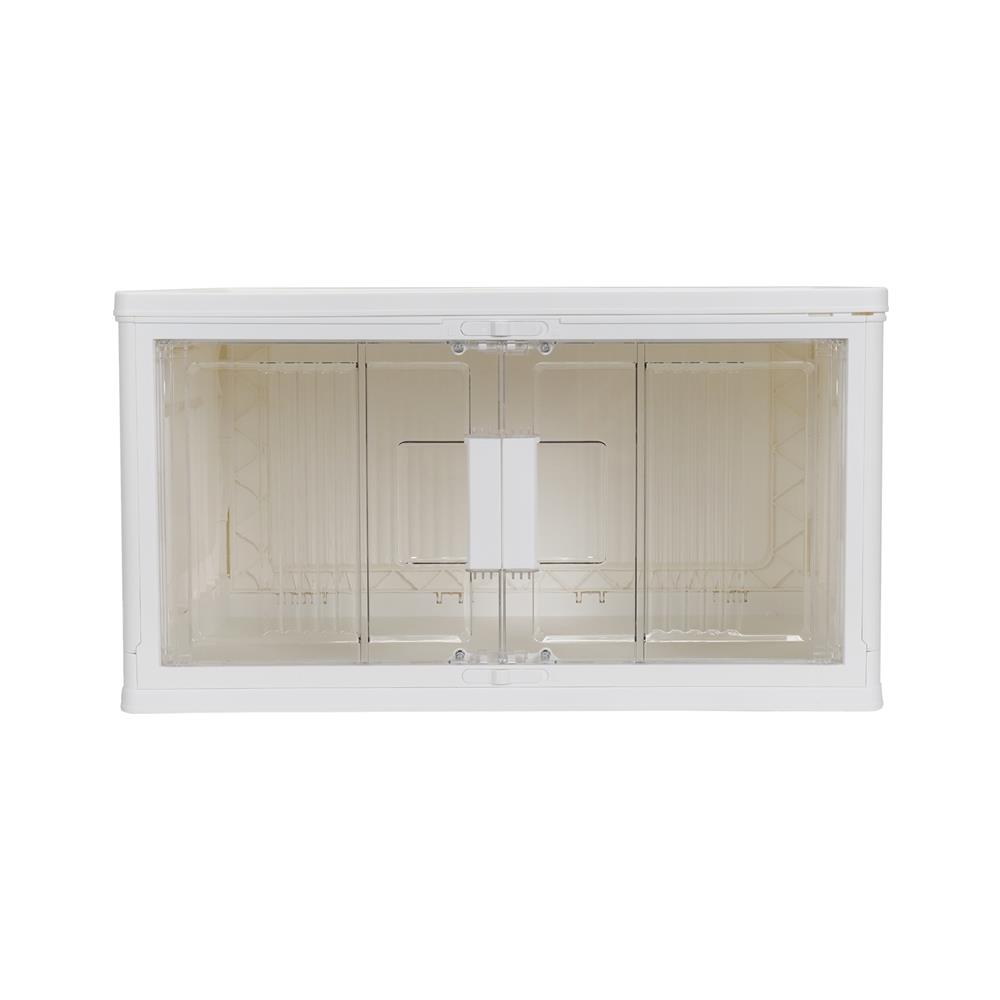 กล่องบานเปิด STACKO SUNA SIZE M 54x34.6x29.5 ซม. สีขาว