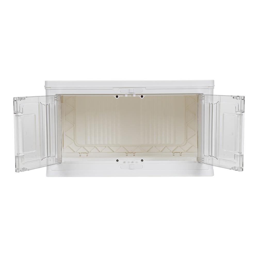 กล่องบานเปิด STACKO SUNA SIZE S 42.5x28.3x23.7 ซม. สีขาว