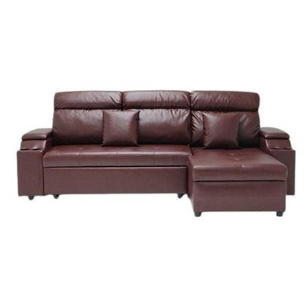 โซฟาเข้ามุมขวา KONCEPT ATTICO สีแดงทูโทน_0